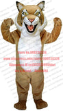 BobCat Tiger Mascot Costume Adult Cartoon Character Outfit Attract Customers Suit Plan Promotion Animal Birthday Gift