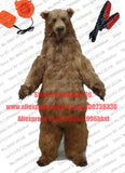 3-D Eyes Fursuit Fullsuit RUSSIAN BROWN BEAR grizzly bear Costumes Full Furry Suit Furries Anime Digitigrade Bent Legs