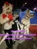 Customized Available REAL PHOTO dx0023 head CAT full sets  husky dog  Suit  fursuit Costume fox Party Carnival Gift