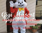 bunny rabbit Mascot Costume Adult Cartoon Character Outfit Attract Customers Suit Plan Promotion Animal Birthday Gift