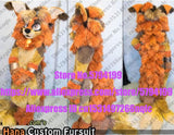 Maßgeschneidert verfügbar ECHTES FOTO KATZE komplettes Set Husky Hund Anzug Fursuit BJ0034 Kostüm Fuchs Party Kostüm Karneval Geschenk