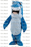 Cartoon Shark Christmas Cosplay Unisex Cute Newly Mascot ostume Suit Cosplay Party Game Dress Outfit  Adult  Gift A+ -  by FurryMascot - 