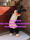3-D Augen dunkelgrau niedliches Kaninchen AD Maskottchen Anzug Kostüm Tier Party Karneval Geburtstag Geschenk Erwachsener Cartoon Outfit Anzug 