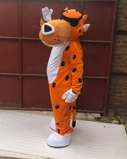 100 % ORIGINALFOTO 3D-Augen Chester Gepard Huksy Hund Fursuit Teen Kostüme Kind Vollpelzanzug Fursona Kigurumi Digitigrade Anime Ganzanzug mit Kopf