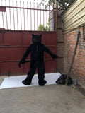 100% ORIGINAL PHOTO 3D Eyes black Panther Cosplay Unisex Cute Newly Mascot Costume Mascotte Suit Cosplay Party Game Dress Outfit  Adult Hallowen Gift A+ -  by FurryMascot - 